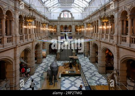 Vue intérieure, Spitfire, Kelvingrove Art Gallery and Museum, Finnieston, Glasgow, Écosse, Royaume-Uni Banque D'Images