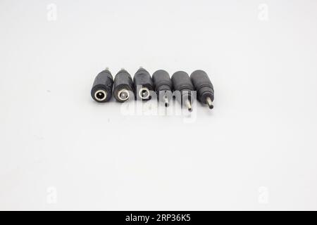 connecteur de charge mobile isolé Banque D'Images