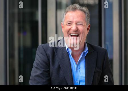 Londres, Royaume-Uni. 03 septembre 2023. Piers Morgan, radiodiffuseur, journaliste et présentateur, à la BBC pour le programme du dimanche matin. Crédit : Imageplotter/Alamy Live News Banque D'Images