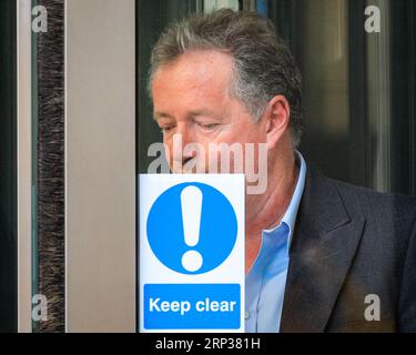 Londres, Royaume-Uni. 03 septembre 2023. Piers Morgan, radiodiffuseur, journaliste et présentateur, à la BBC pour le programme du dimanche matin. Crédit : Imageplotter/Alamy Live News Banque D'Images