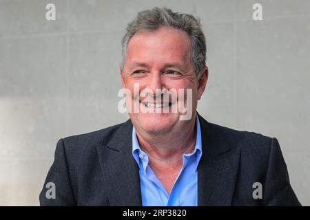 Londres, Royaume-Uni. 03 septembre 2023. Piers Morgan, radiodiffuseur, journaliste et présentateur, à la BBC pour le programme du dimanche matin. Crédit : Imageplotter/Alamy Live News Banque D'Images