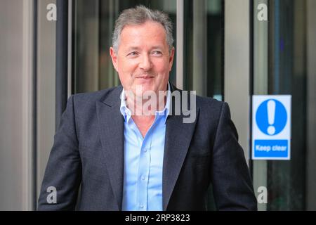 Londres, Royaume-Uni. 03 septembre 2023. Piers Morgan, radiodiffuseur, journaliste et présentateur, à la BBC pour le programme du dimanche matin. Crédit : Imageplotter/Alamy Live News Banque D'Images