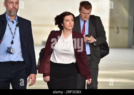 Londres, Angleterre, Royaume-Uni. 3 septembre 2023. BRIDGET PHILLIPSON, secrétaire de l'éducation de l'ombre, est vue à l'extérieur des studios de la BBC alors qu'elle apparaît dimanche avec Laura Kuenssberg show. (Image de crédit : © Thomas Krych/ZUMA Press Wire) USAGE ÉDITORIAL SEULEMENT! Non destiné à UN USAGE commercial ! Banque D'Images