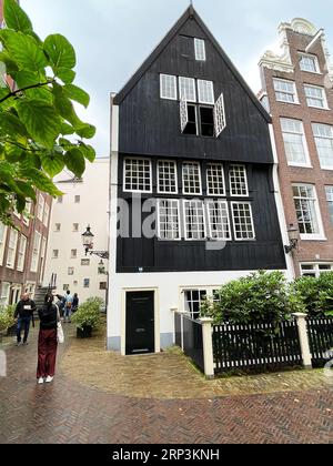 Amsterdam, pays-Bas. 29 août 2023. Le béguinage à Amsterdam. Photo de haute qualité Banque D'Images