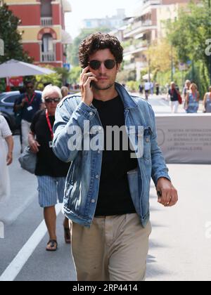 Venise, Italie. 03 septembre 2023. Venise, 80e Festival du film de Venise 2023. Jour 5 - les gens de Venise - sur la photo : Louis Garrel crédit : Agence photo indépendante/Alamy Live News Banque D'Images
