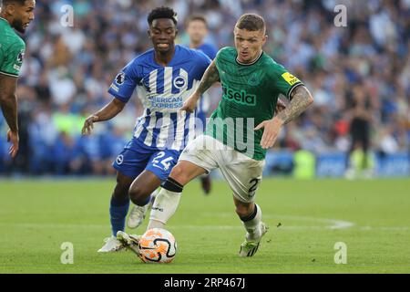 Kieran Trippier en action pour Newcastle United FC au stade AMEX Banque D'Images