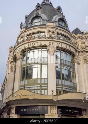 BHV Marais, Grand magasin, Paris, France, Europe, UE. Banque D'Images