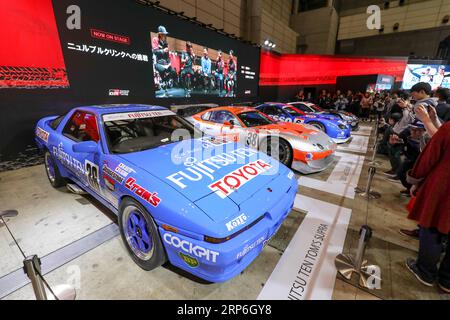 (190113) -- CHIBA, 13 janv. 2019 (Xinhua) -- visite du Tokyo Auto salon 2019 à Chiba, Japon, le 13 janvier 2019. Quelque 420 entreprises ont participé à cet événement de trois jours, qui a été fermé dimanche. (Xinhua/Ma Caoran) JAPAN-CHIBA-AUTO SALON PUBLICATIONxNOTxINxCHN Banque D'Images