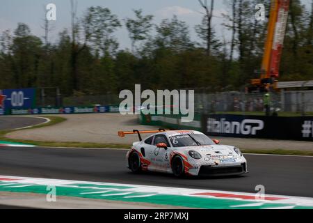 #6 Gustav Burton (Royaume-Uni, Fach Auto Tech), Porsche Mobil 1 Supercup à Autodromo Nazionale Monza le 2 septembre 2023 à Monza, Italie. (Photo de HIGH TWO) Banque D'Images