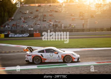 #6 Gustav Burton (Royaume-Uni, Fach Auto Tech), Porsche Mobil 1 Supercup à Autodromo Nazionale Monza le 1 septembre 2023 à Monza, Italie. (Photo de HIGH TWO) Banque D'Images