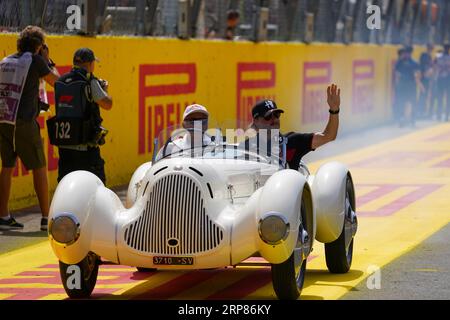 Monza, Italie. 3 septembre 2023. Valtteri Bottas de Finlande au volant de l'Alfa Romeo F1 Team Orlen C43 Ferrari (77), au cours de la Formule 1 Pirelli Gp d'Italia. Crédit : Alessio Morgese/Alessio Morgese / Emage / Alamy Live News Banque D'Images