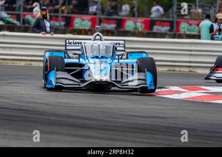 Portland, OREGON, États-Unis. 3 septembre 2023. DEVLIN DeFRANCESCO (29), pilote de la série INDYCAR, de Toronto, au Canada, court à travers les virages lors du Grand Prix de Portland Bitnile.com au Portland International Raceway à Portland, OREGON. (Image de crédit : © Walter G Arce SR Grindstone Medi/ASP) USAGE ÉDITORIAL SEULEMENT! Non destiné à UN USAGE commercial ! Crédit : ZUMA Press, Inc./Alamy Live News Banque D'Images