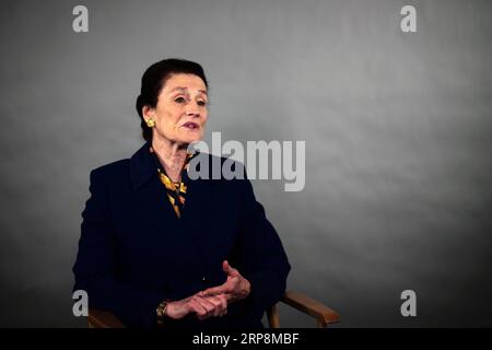 (190311) -- NEW YORK, le 11 mars 2019 -- Henrietta Fore, directrice générale du Fonds international d urgence des Nations Unies pour l enfance (UNICEF), prend la parole lors d un entretien avec Xinhua à New York, aux États-Unis, le 6 mars 2019. Interview : le chef de l'UNICEF s'engage à aider plus d'enfants, à renforcer la coopération avec la Chine ) Etats-Unis-NEW YORK-UNICEF-HENRIETTA AVANT-INTERVIEW LixMuzi PUBLICATIONxNOTxINxCHN Banque D'Images