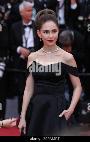 (190515) -- CANNES, 15 mai 2019 (Xinhua) -- l'actrice Hannah Quinlivan assiste au gala d'ouverture du 72e Festival de Cannes au Palais des Festivals de Cannes, France, le 14 mai 2019. Le 72e Festival de Cannes se tient ici du 14 au 25 mai. (Xinhua/Zhang Cheng) FRANCE-CANNES-FILM FESTIVAL-OUVERTURE PUBLICATIONxNOTxINxCHN Banque D'Images