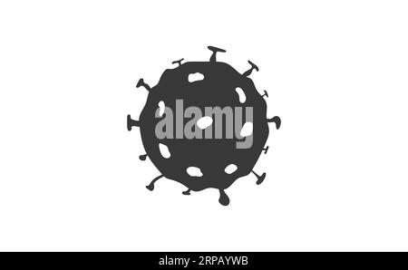 Icône de la maladie à coronavirus covid 19 Illustration de Vecteur