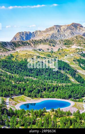 Le Parc National du Mercantour en France Banque D'Images