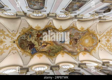 Église baroque St.Pierre à Munich Banque D'Images