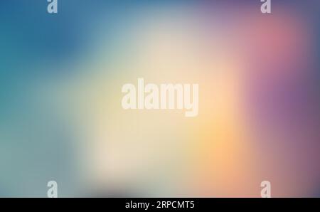 Beau fond flou multicolore Illustration de Vecteur