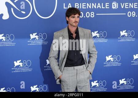 Lido Di Venezia, Italie. 04 septembre 2023. Jacob Elordi assiste à un photocall pour le film 'Priscilla' au 80e Festival International du film de Venise le 04 septembre 2023 à Venise, en Italie. © photo : Cinzia Camela. Crédit : Live Media Publishing Group/Alamy Live News Banque D'Images