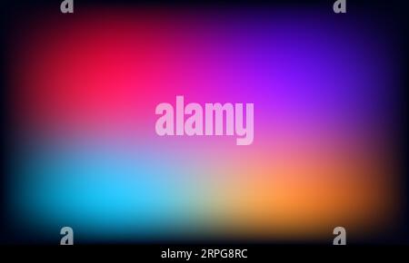 design de fond dégradé coloré flou avec effet sombre Illustration de Vecteur