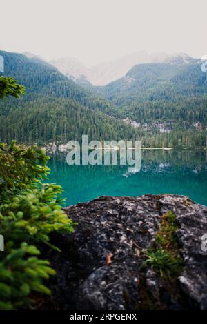 belle vue sur le lac tovel Banque D'Images