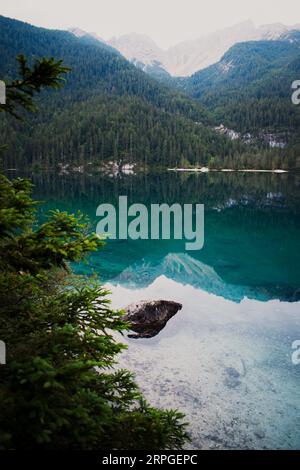 belle vue sur le lac tovel Banque D'Images