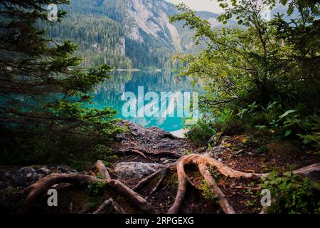 belle vue sur le lac tovel Banque D'Images