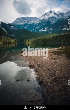 belle vue sur le lac tovel Banque D'Images