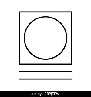 Icône vectorielle modifiable et redimensionnable POUR LE SÉCHAGE PAR CULBUTAGE AU CYCLE DÉLICAT Illustration de Vecteur