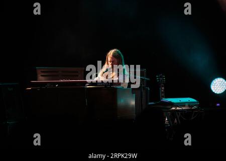 Les Sheepdogs jouent au CNE Bandshell à Toronto Banque D'Images