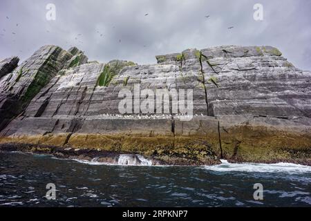 Sceilg Bheag , Skellig Rock Small, Irlande, Royaume-Uni Banque D'Images