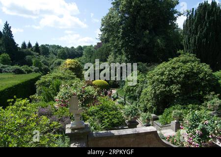 Biddulph Grange Gardens, Peak District, Angleterre Banque D'Images