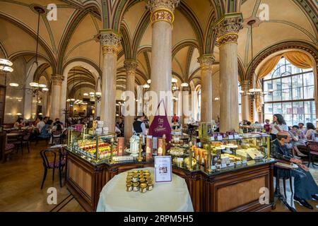 Cafe Central, Vienne, Autriche Banque D'Images