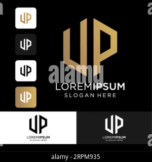 Creative Alphabet logo Design, Alphabet logo Design, Vector logo Design avec icône, logo Design, Icon design vector vol 33 Illustration de Vecteur