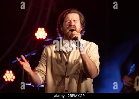 MELBOURNE, AUSTRALIE, 22 OCTOBRE : le groupe de musique australien Holy joue au festival public gratuit Flavour Fest à Rockbank le 22 2022 octobre Banque D'Images