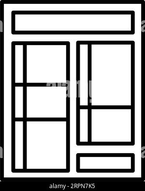 Dessin au trait simple de la déclaration de revenus, illustration vectorielle Illustration de Vecteur