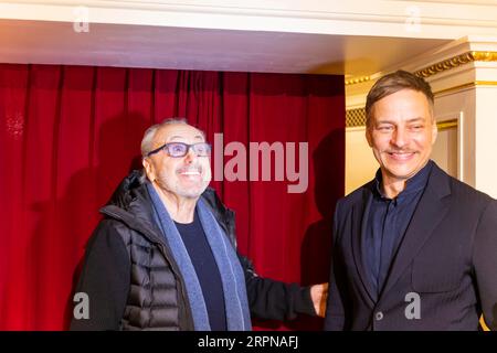 SemperOperaball est de retour ! Après une pause de trois ans due à la pandémie, l’Opéra Semper ouvrira à nouveau ses portes le 23 février 2024 pour la plupart Banque D'Images