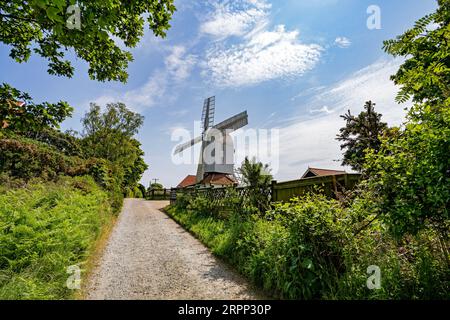 Moulin à vent Thorpeness à Thorpeness, Suffolk, Angleterre , Royaume-Uni Banque D'Images