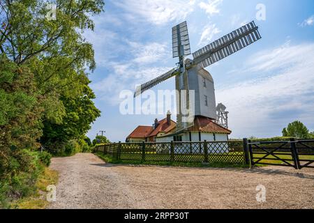 Moulin à vent Thorpeness à Thorpeness, Suffolk, Angleterre , Royaume-Uni Banque D'Images