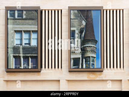 Bâtiment Cheng Yu Tung au Jesus College, Université d'Oxford, Angleterre. Banque D'Images