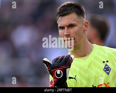 MONCHENGLADBACH - Borussia Mšnchengladbach gardien Nicolas Moritz lors du match de Bundesliga entre le Borussia Monchengladbach et le FC Bayern Munchen au stade Borussia-Park le 2 septembre 2023 à Monchengladbach, Allemagne. AP | taille néerlandaise | Gerrit van Keulen545954 Banque D'Images