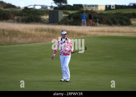 Morgan Pressel des USA a été nommé vice-capitaine de l'équipe américaine pour 2023 matchs de la Solheim Cup qui se joueront du 22 au 24 septembre à la Finca Cortesin à Spa Banque D'Images