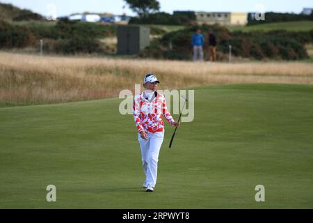 Morgan Pressel des USA a été nommé vice-capitaine de l'équipe américaine pour 2023 matchs de la Solheim Cup qui se joueront du 22 au 24 septembre à la Finca Cortesin à Spa Banque D'Images