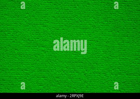 fond et texture de tissu de serviette verte Banque D'Images