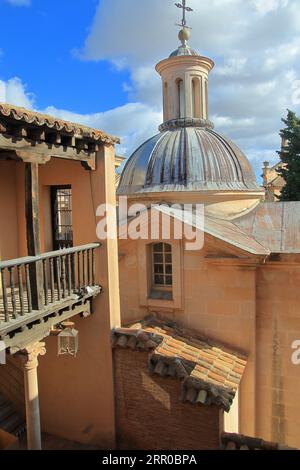 La photo a été prise sur l'île de Palma de Majorque, dans la ville de Palma. La photo montre l'architecture de la vieille Espagne. Banque D'Images