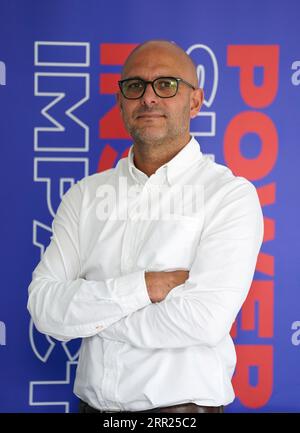 Matt Archibald, PDG de l'UK Sports Institute (UKSI) pose pour une photographie avant une table ronde des médias à Bisham Abbey. Date de la photo : mercredi 6 septembre 2023. Banque D'Images