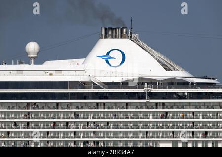 Marina est un navire de croisière de classe Océanie exploité par Oceania Cruises, qui fait partie de Norwegian Cruise Line Holdings. Banque D'Images