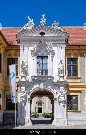 Abbaye de Durnstein (Stift Durnstein), Durnstein, Basse-Autriche, Autriche Banque D'Images