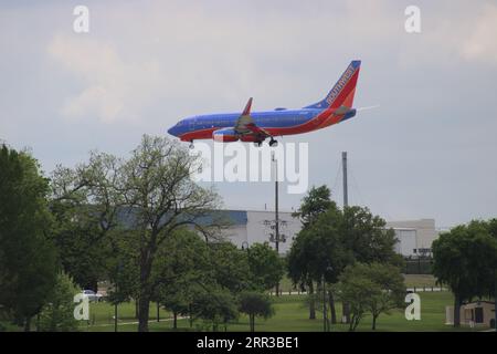 Autour du Metroplex avant la CHALEUR DE l'été Banque D'Images