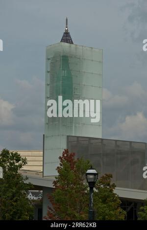 Le monde de Coke Atlanta Géorgie Banque D'Images